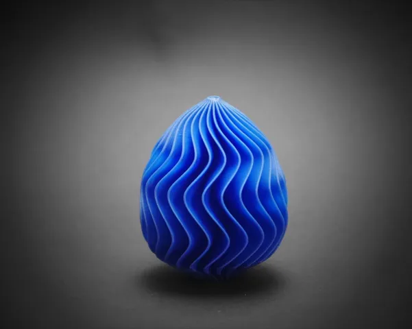 Artistic Spiral Egg 2