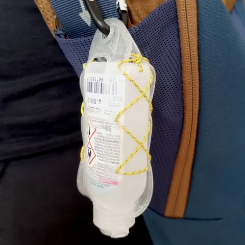 Laced Hand Sanitizer Holder