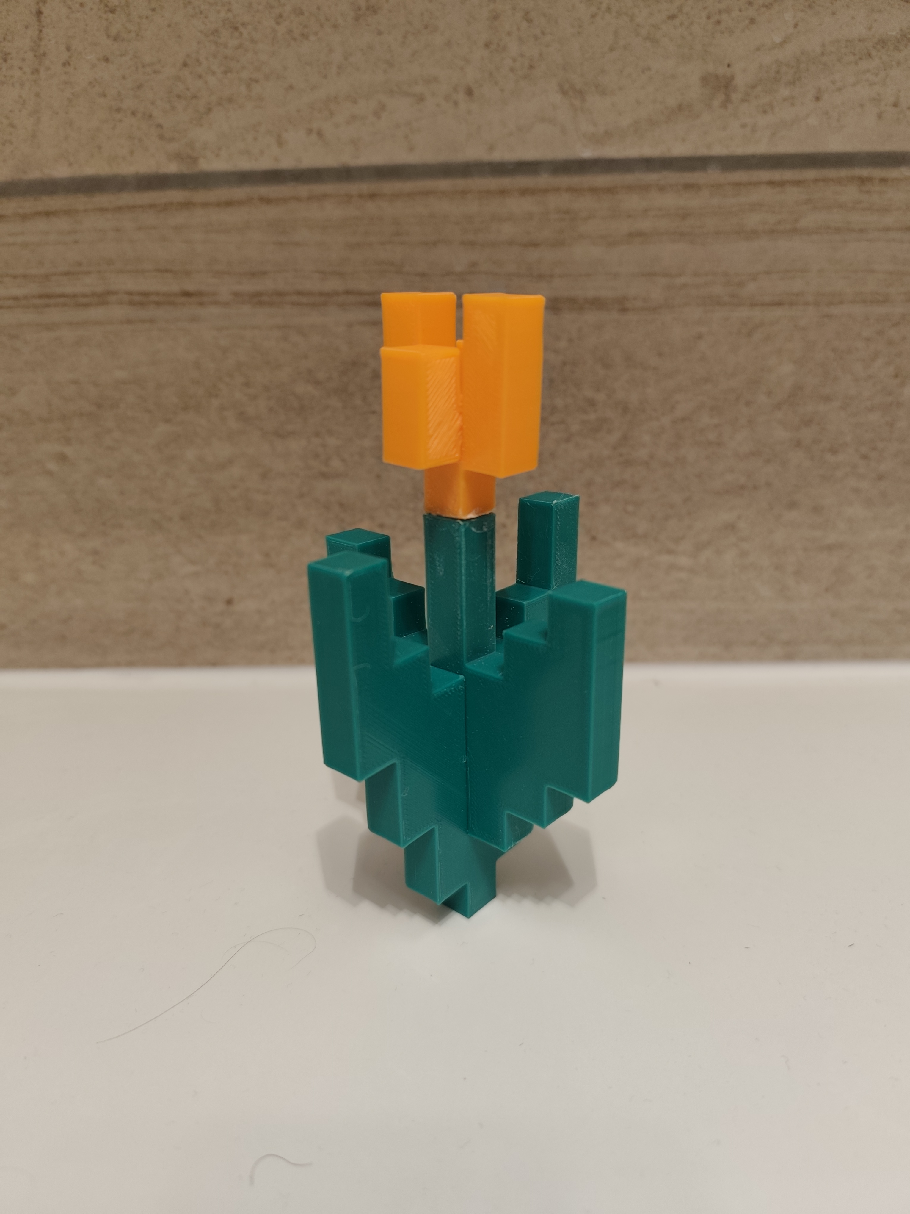 Miniatura 2 do modelo 3D Minecraft Tulip