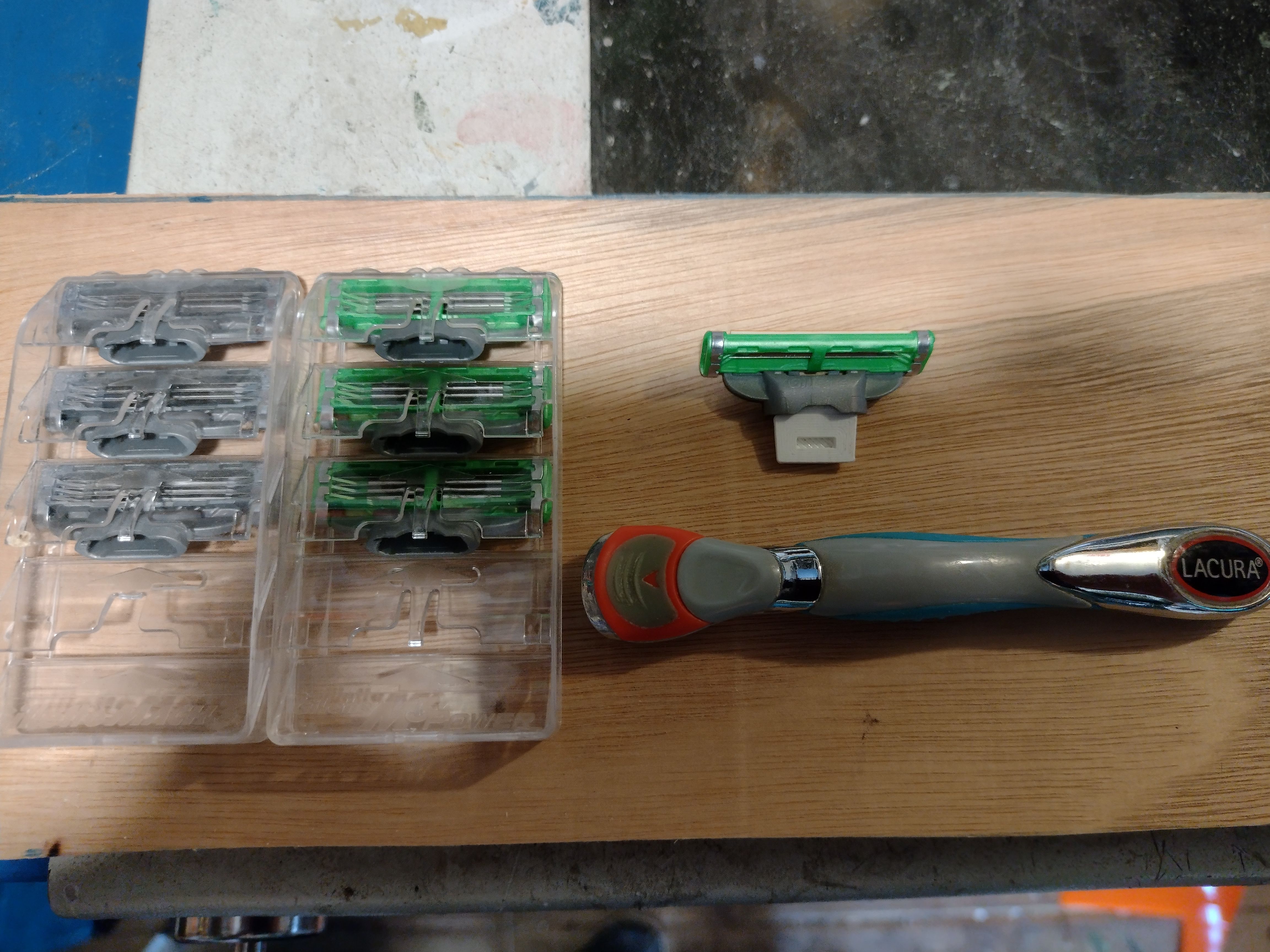 Razor adapter by Pete Jensen | Download free STL model | Printables.com