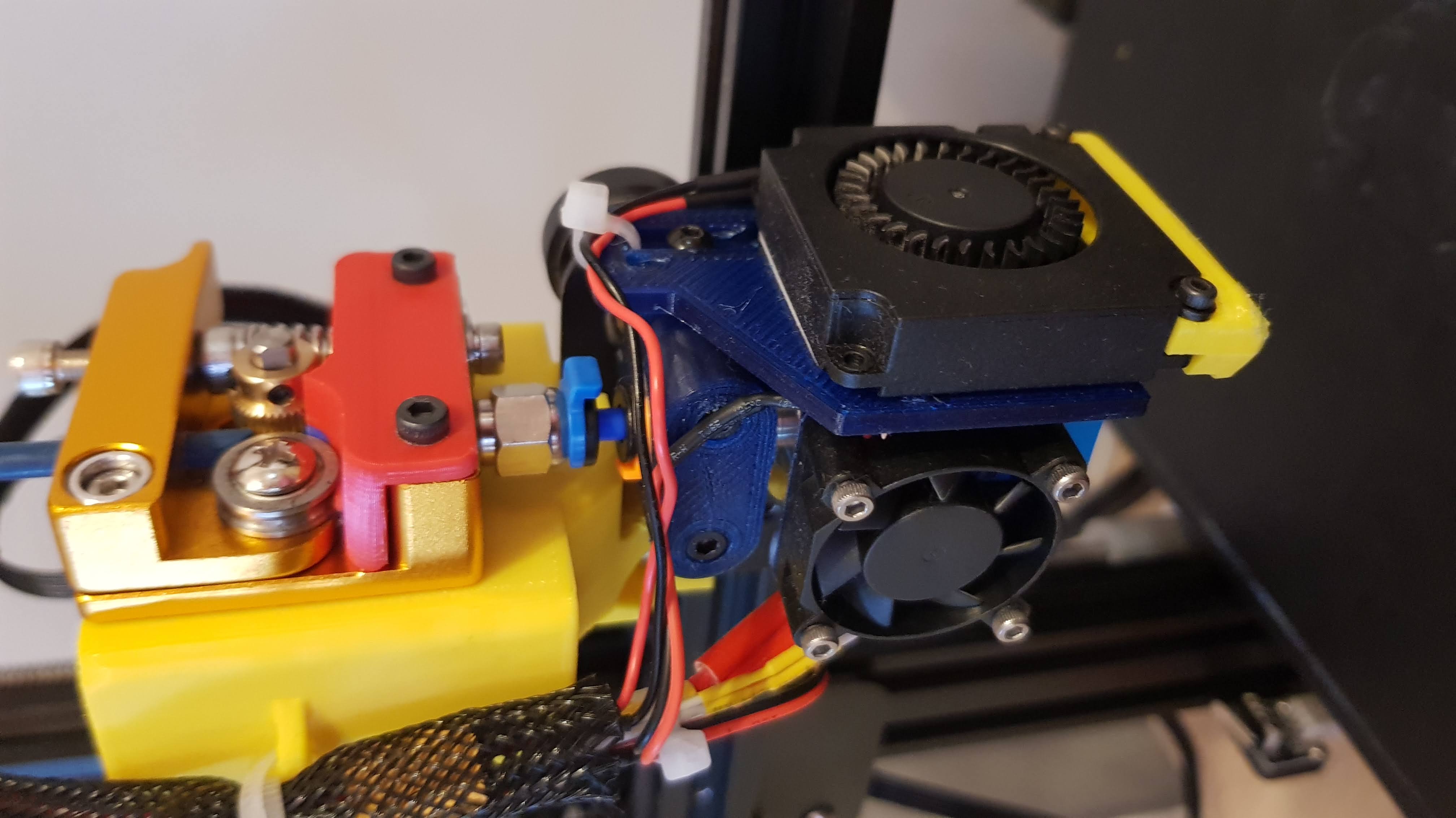 Ender 3 Direct Drive mod with E3D V6 by tboss | Download free STL model ...