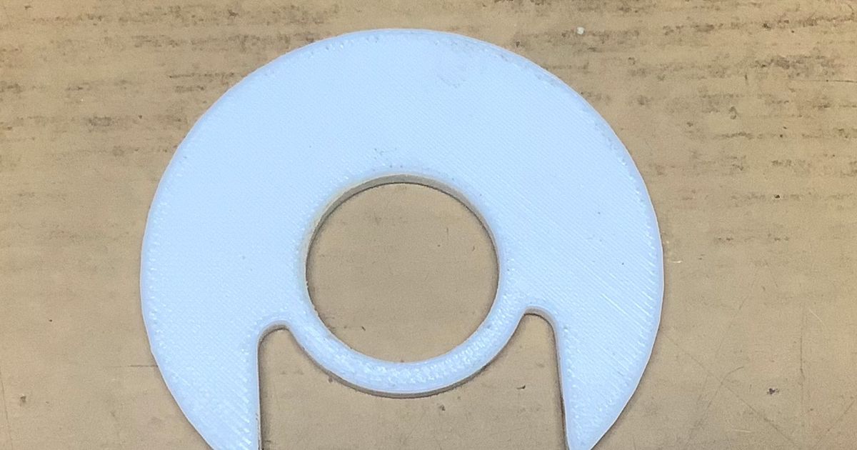 Moen Kitchen faucet mounting washer by tmorris9 Download free STL