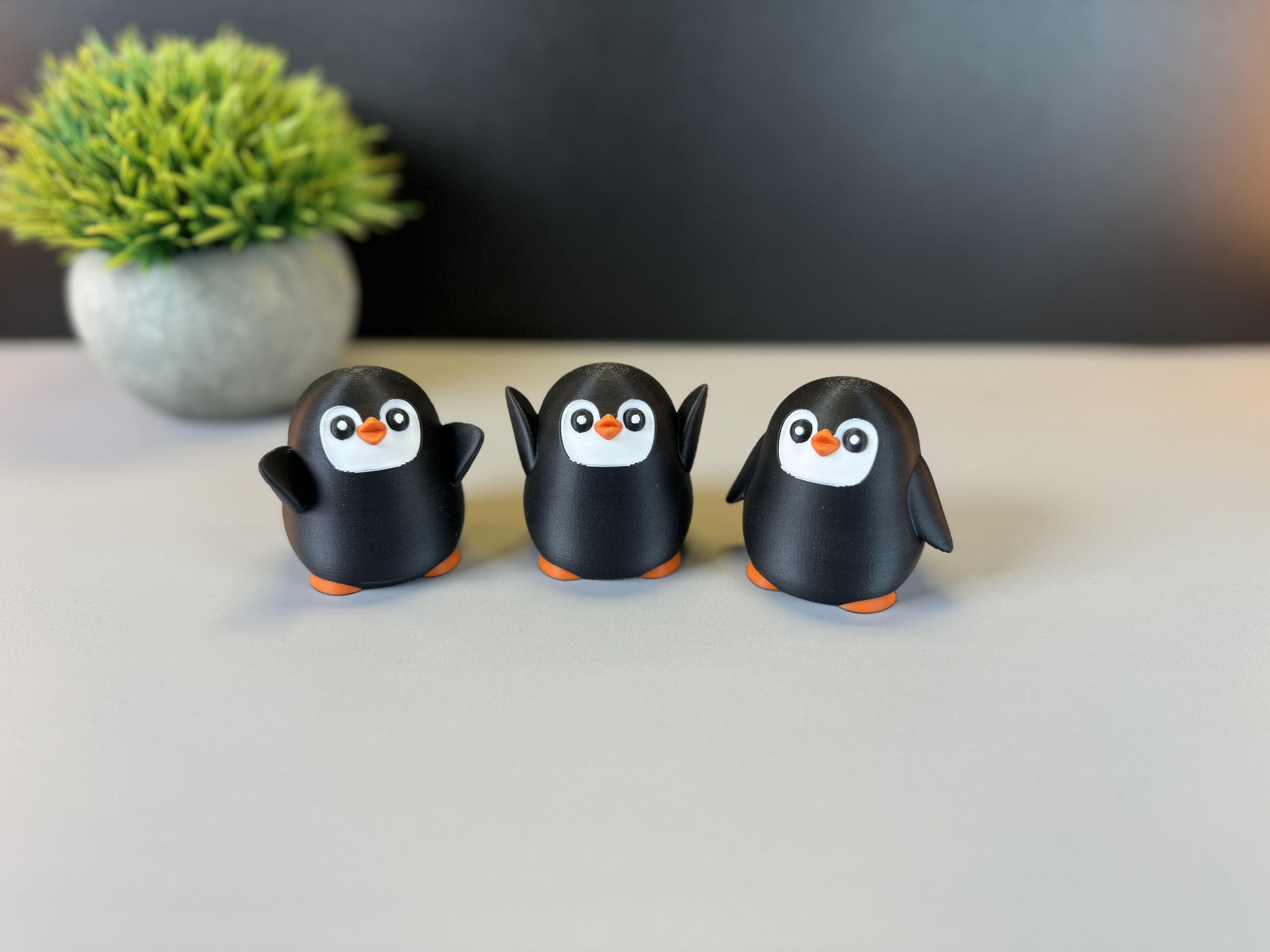 Miniatura 2 do modelo 3D Cute Penguin