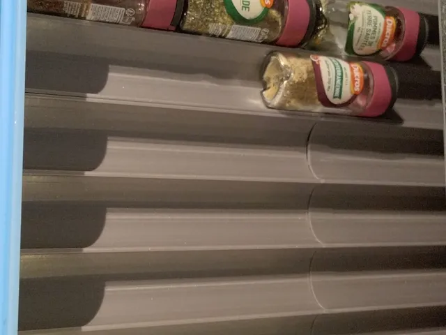 Spice rack for IKEA method drawer