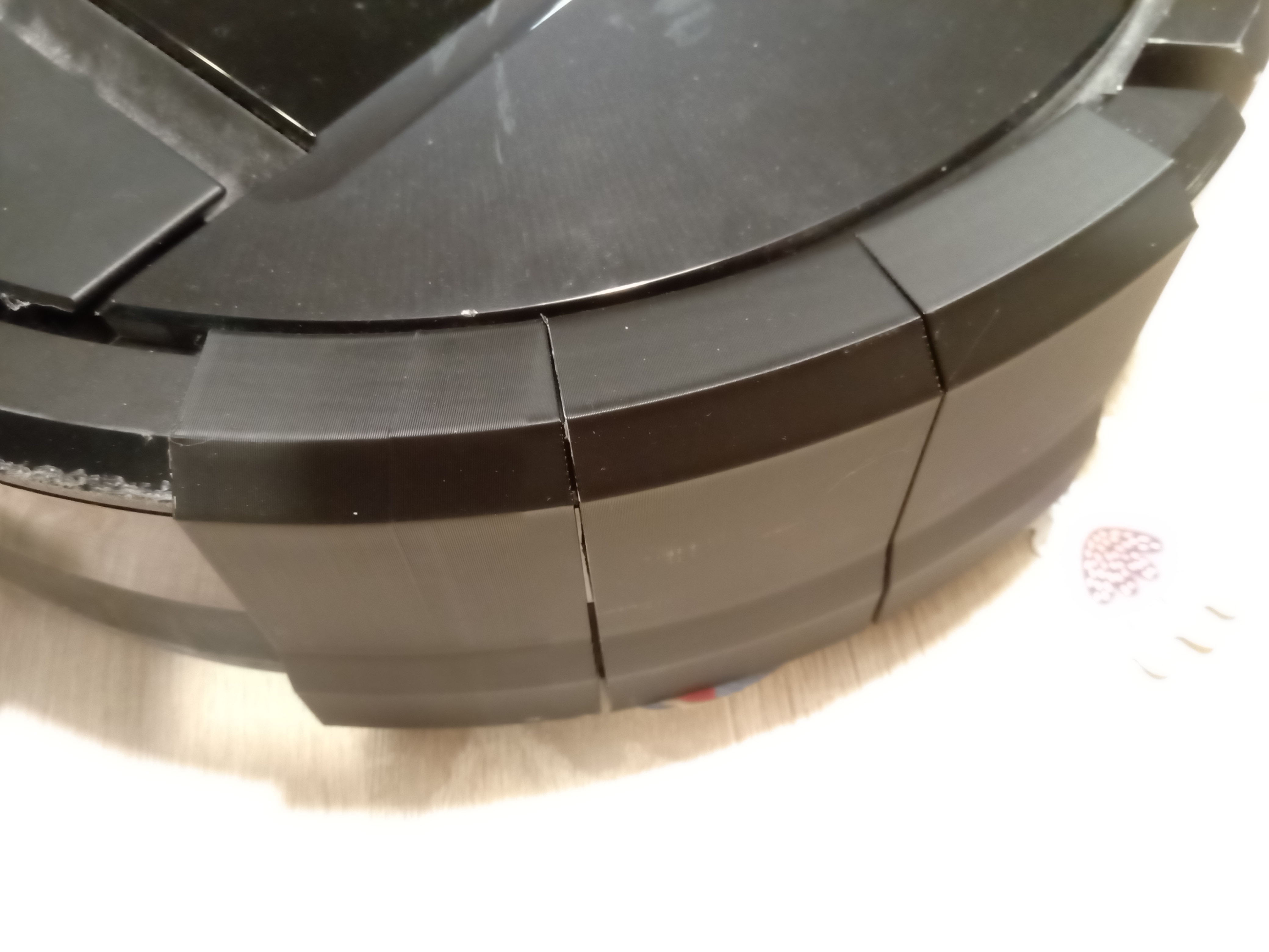 Roomba Segmented Snap-On Bumper by possebaer | Download free STL model ...