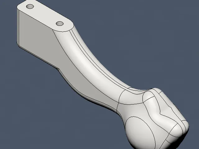 Ball and claw coffee table base stabilisers