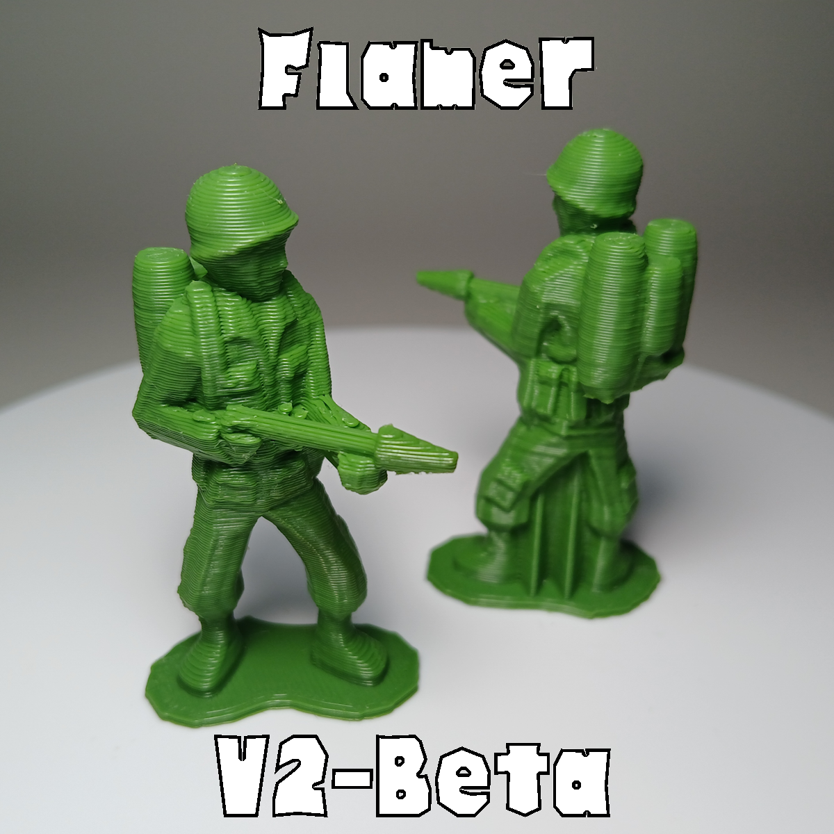Army Men - Flamethrower - EASY FDM PRINT