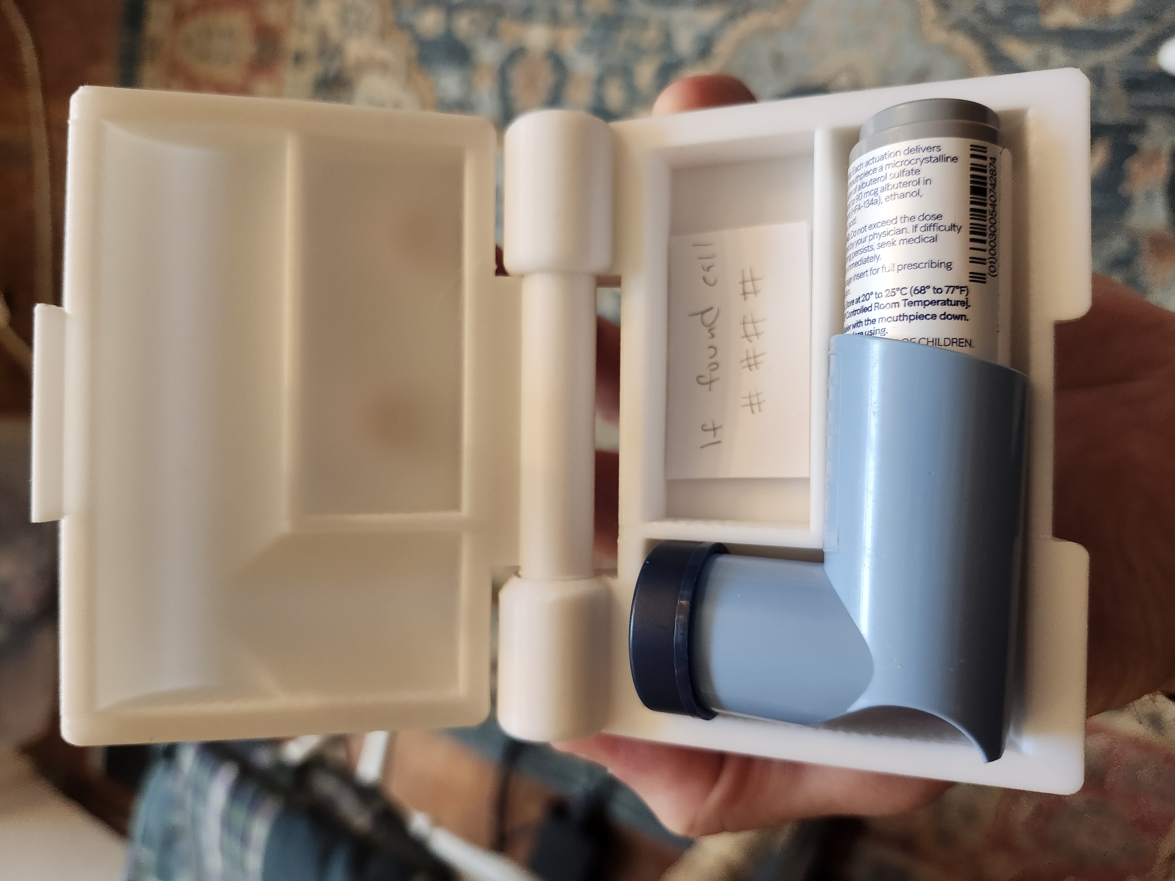Albuterol Sulfate Inhaler Case