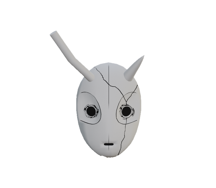 Ghost Mask from the Naruto anime series