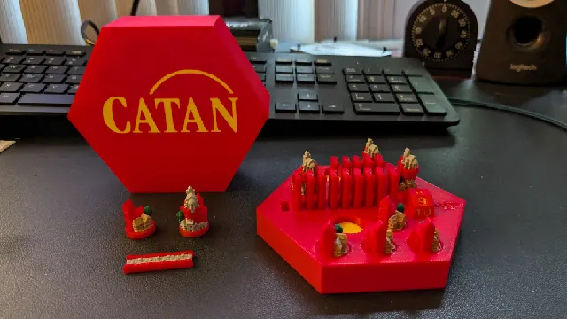 3D Catan Player Box