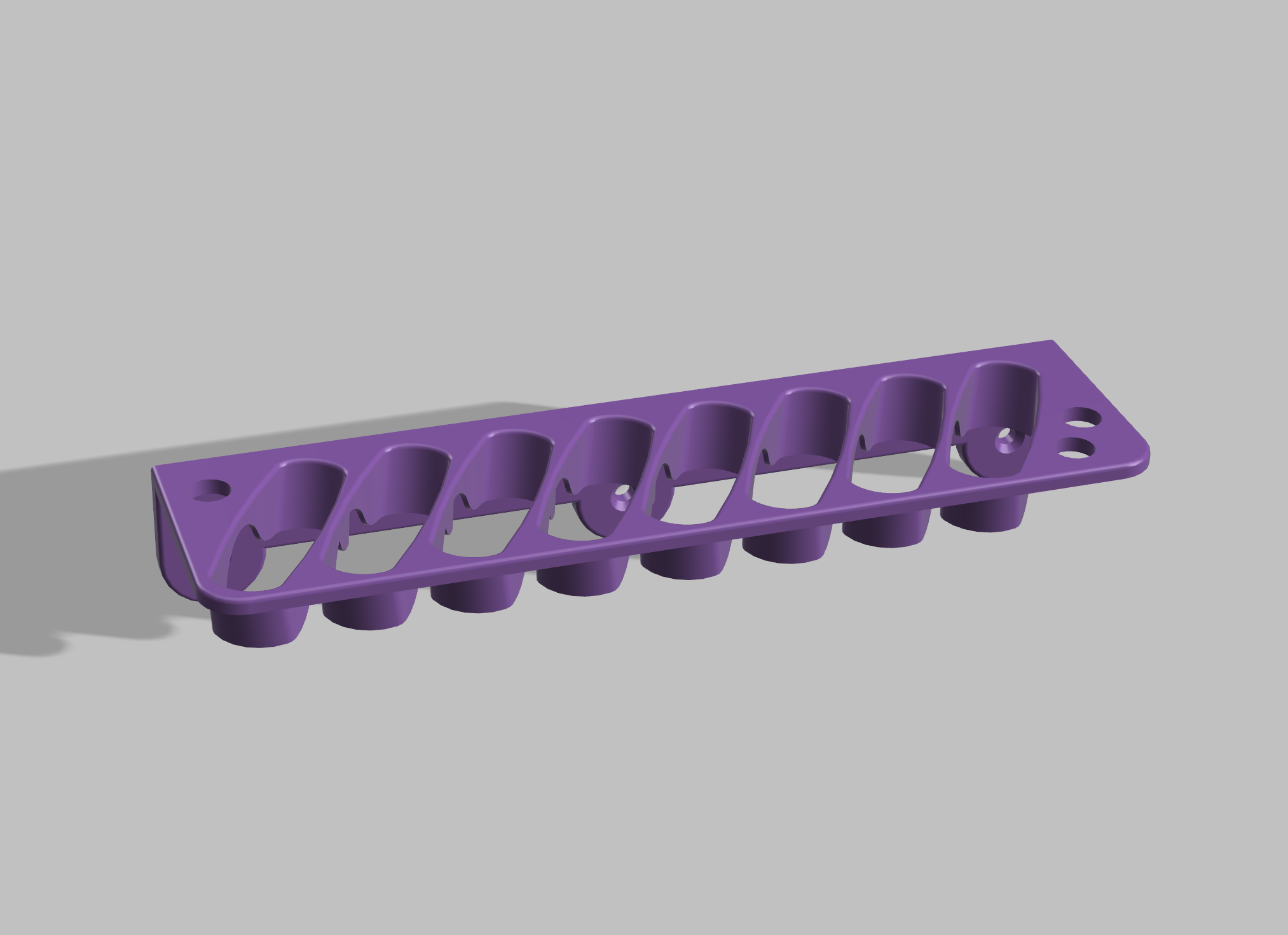 Mini-pliers Rack - Wall Mount by mscalora | Download free STL model ...