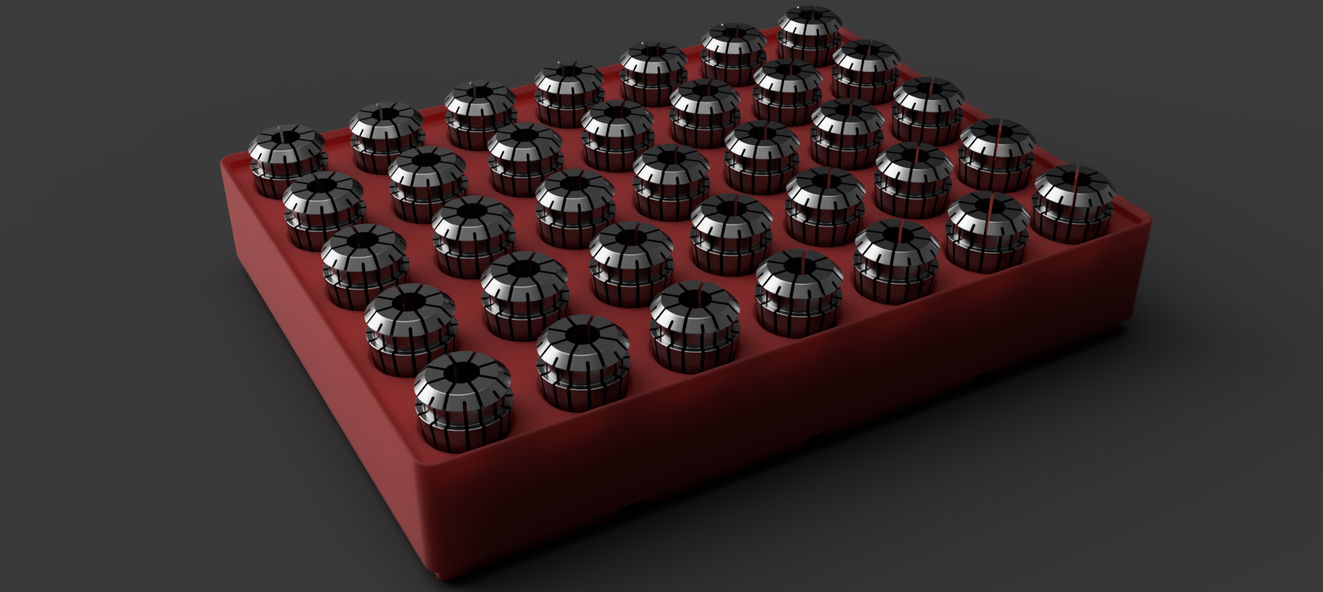 ER16 Collet Holder - Gridfinity by lo-tek-hi-life | Download free STL ...