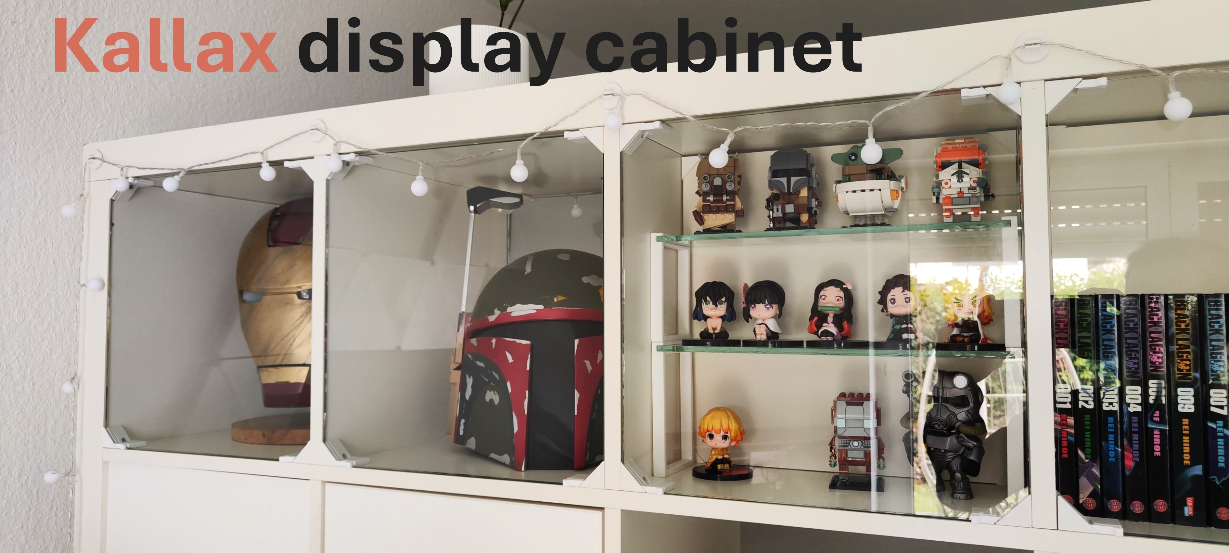 Kallax display, Vitrine, showcase