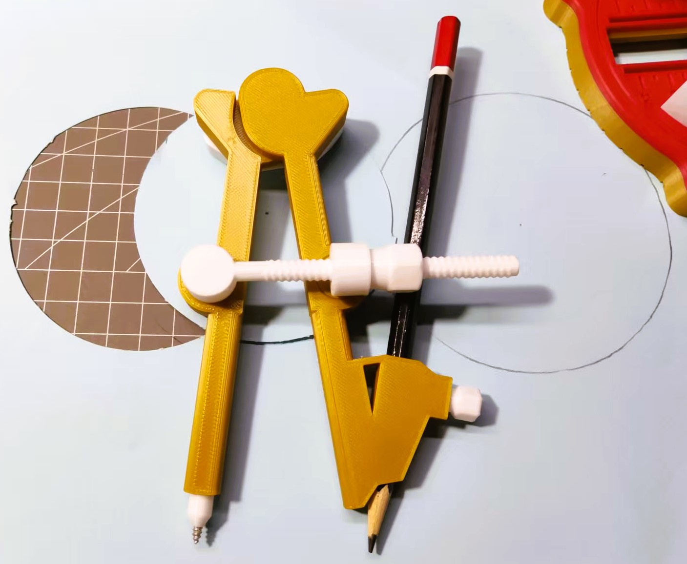 compasses & circle slice (Dual-function)