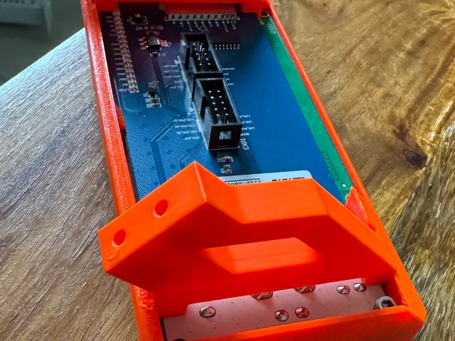 Prusa i3 MK3S+ LCD Support with self tapping screwholes