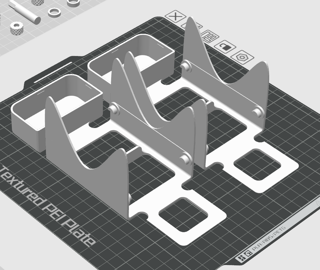 Extended base with stabilising fins by James Kroll | Download free STL ...