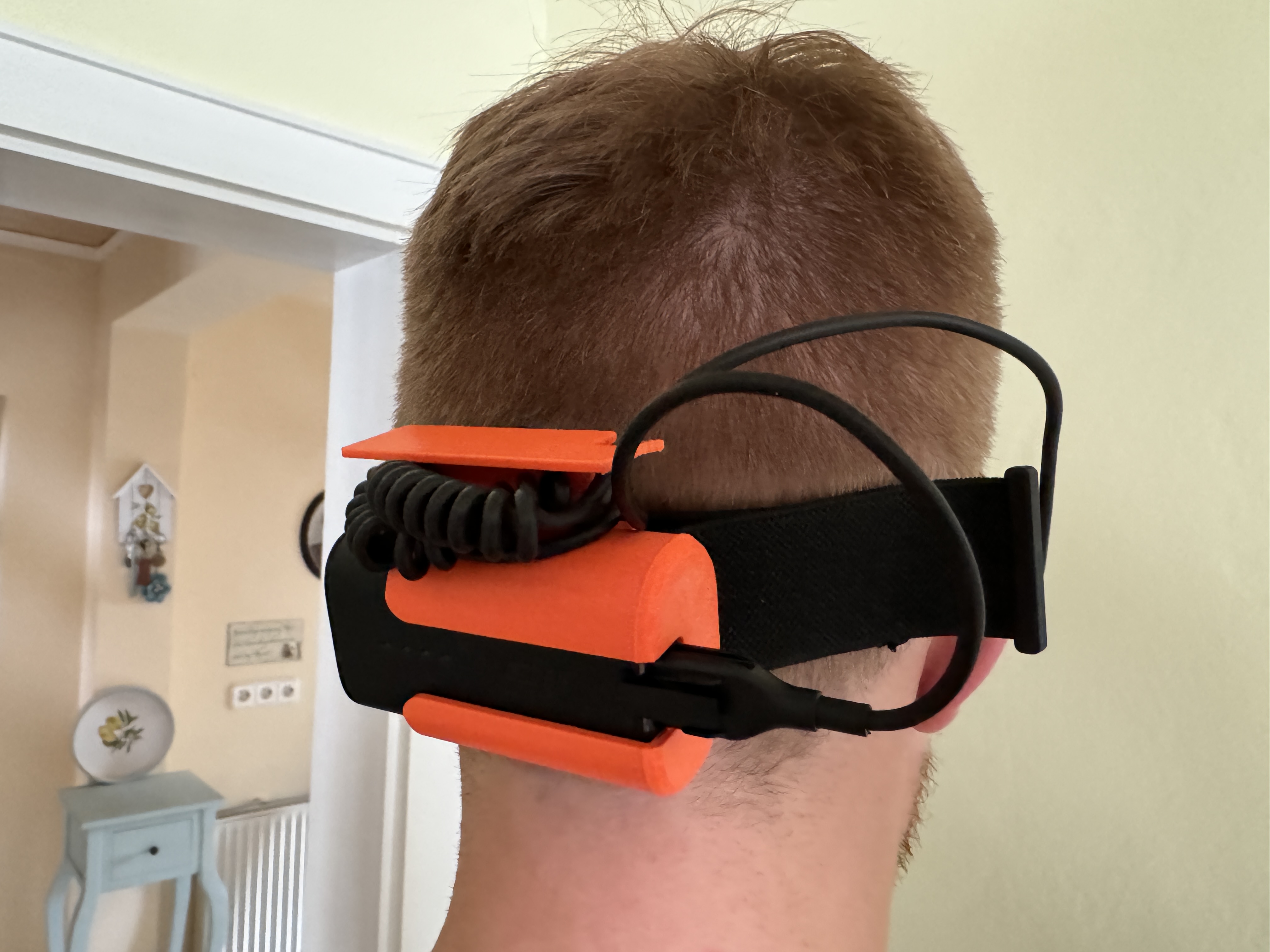 DJI FPV Goggles 2 - Battery Holder - very comfortable & balanced