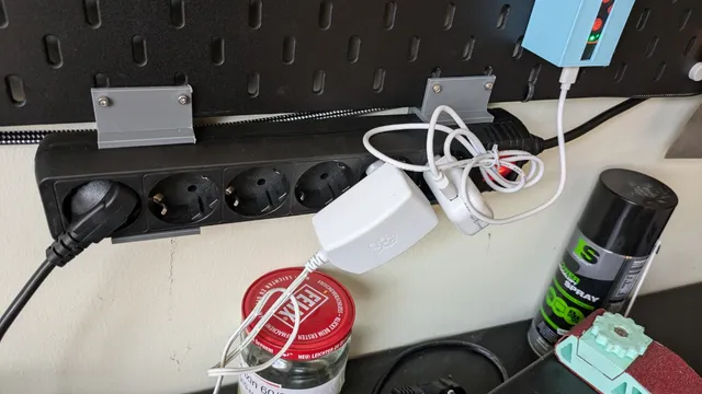 Skadis Powersupply Holder
