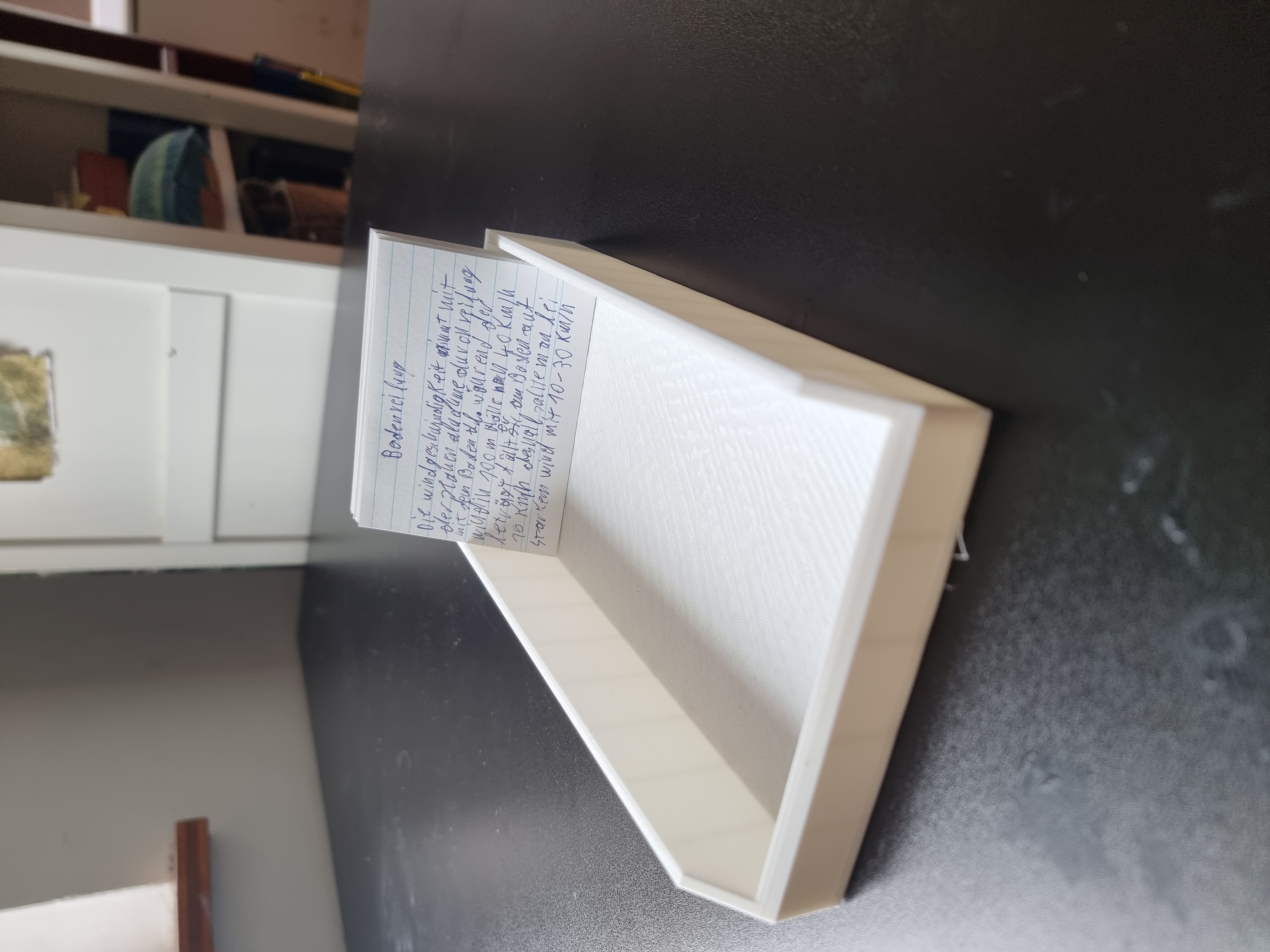 Karteikartenbox für große Karten