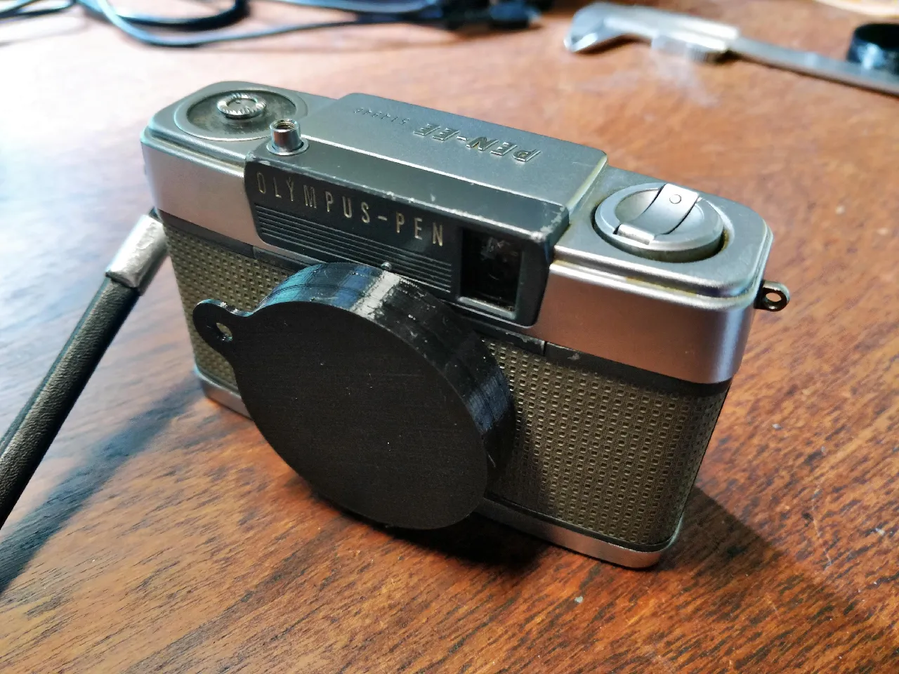Olympus Pen EE lens cover by Kleptocrat | Download free STL model