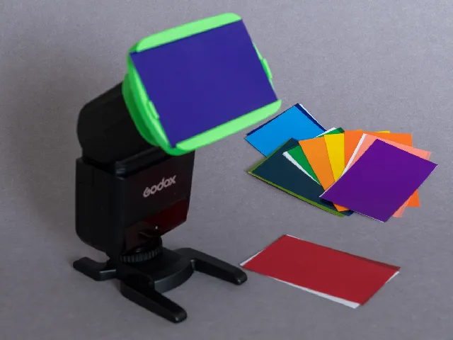 Godox TT350 Farbfolien/Filter Adapter