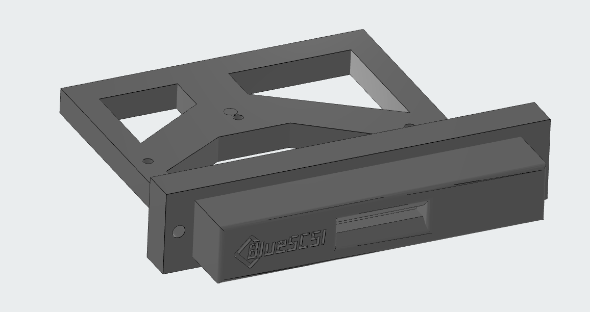 BlueSCSI v2 2023.10a Expansion Slot Mount for Macintosh SE & SE/30
