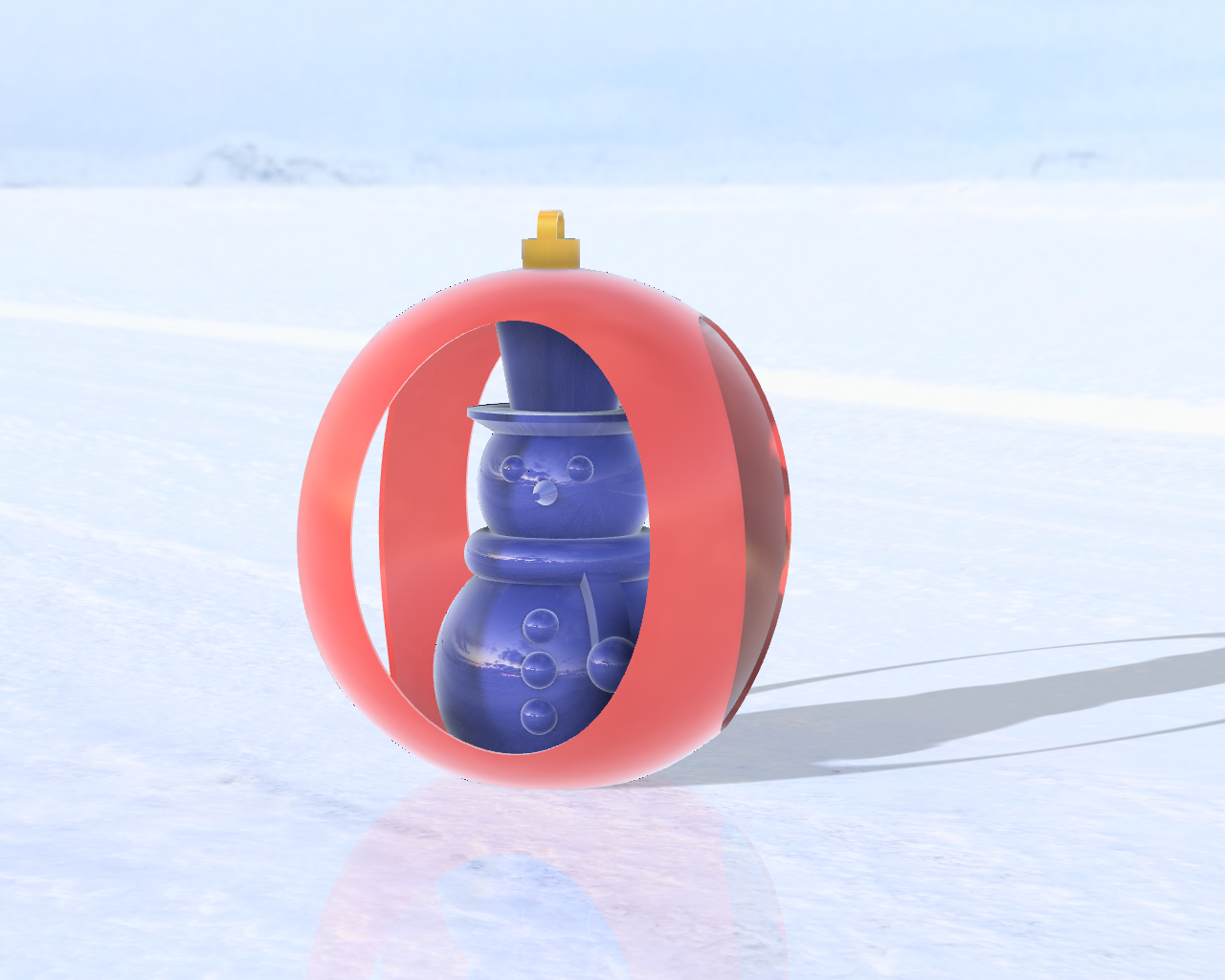 reconfigurable christmas ball