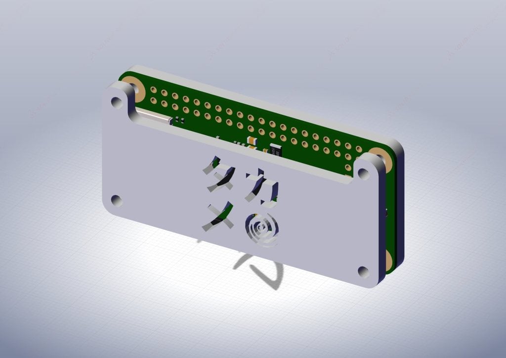 Raspberry Pi Zero plates by OnlyFab | Download free STL model ...