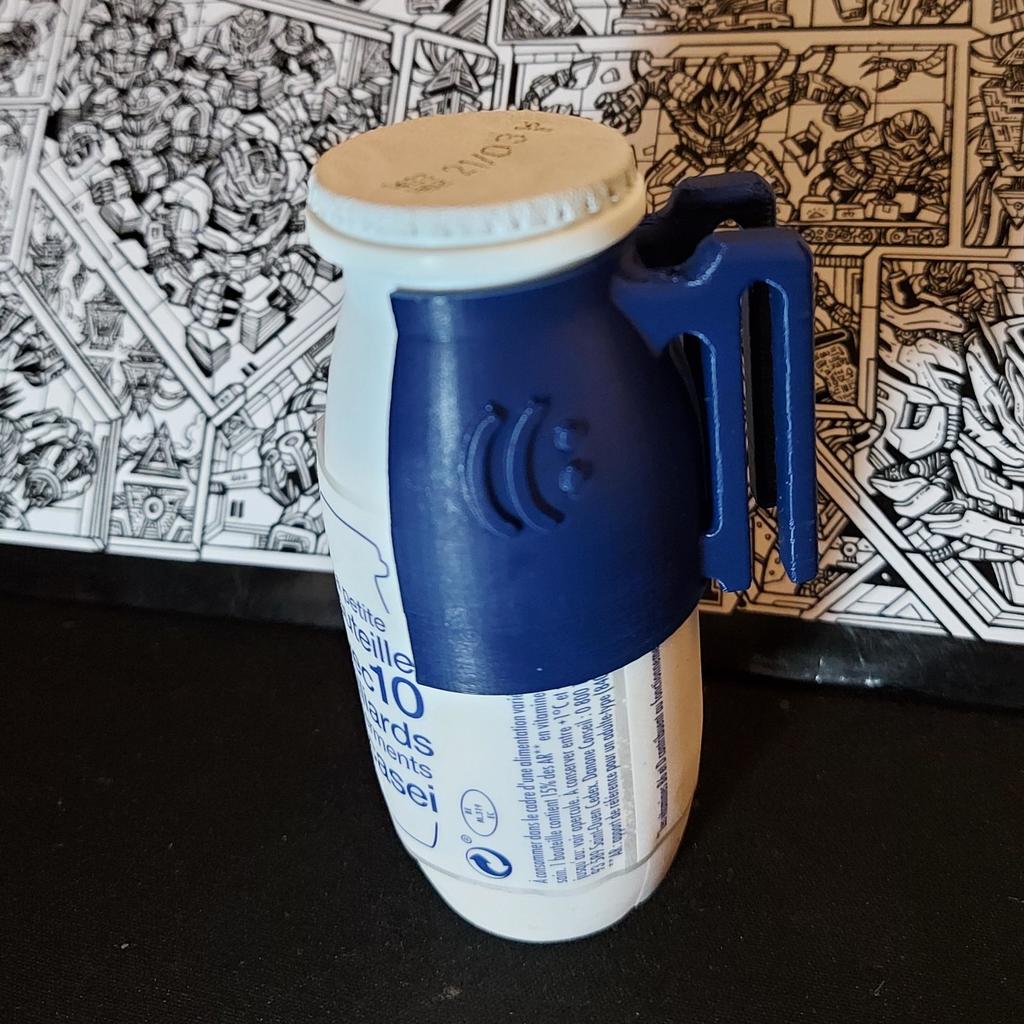Actimel Holder by OnlyFab Download free STL model Printables
