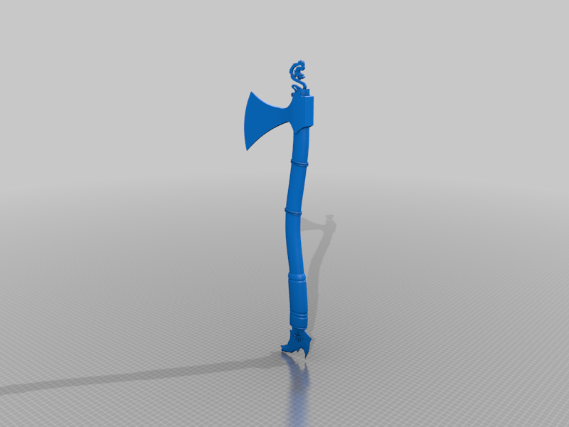 Miniatura 3 do modelo 3D VIKING AXE
