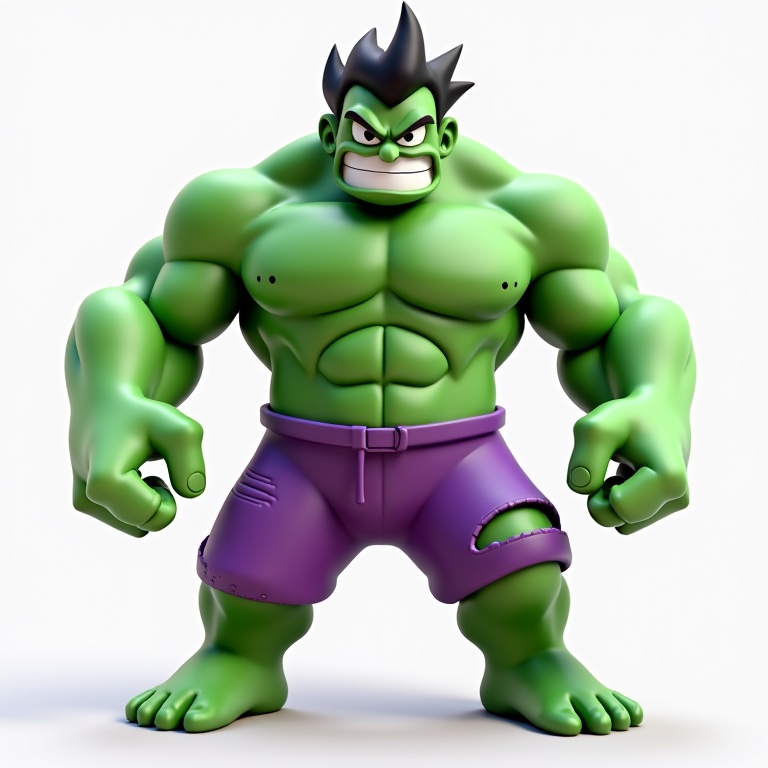 Hulk Superhero Figurine Green