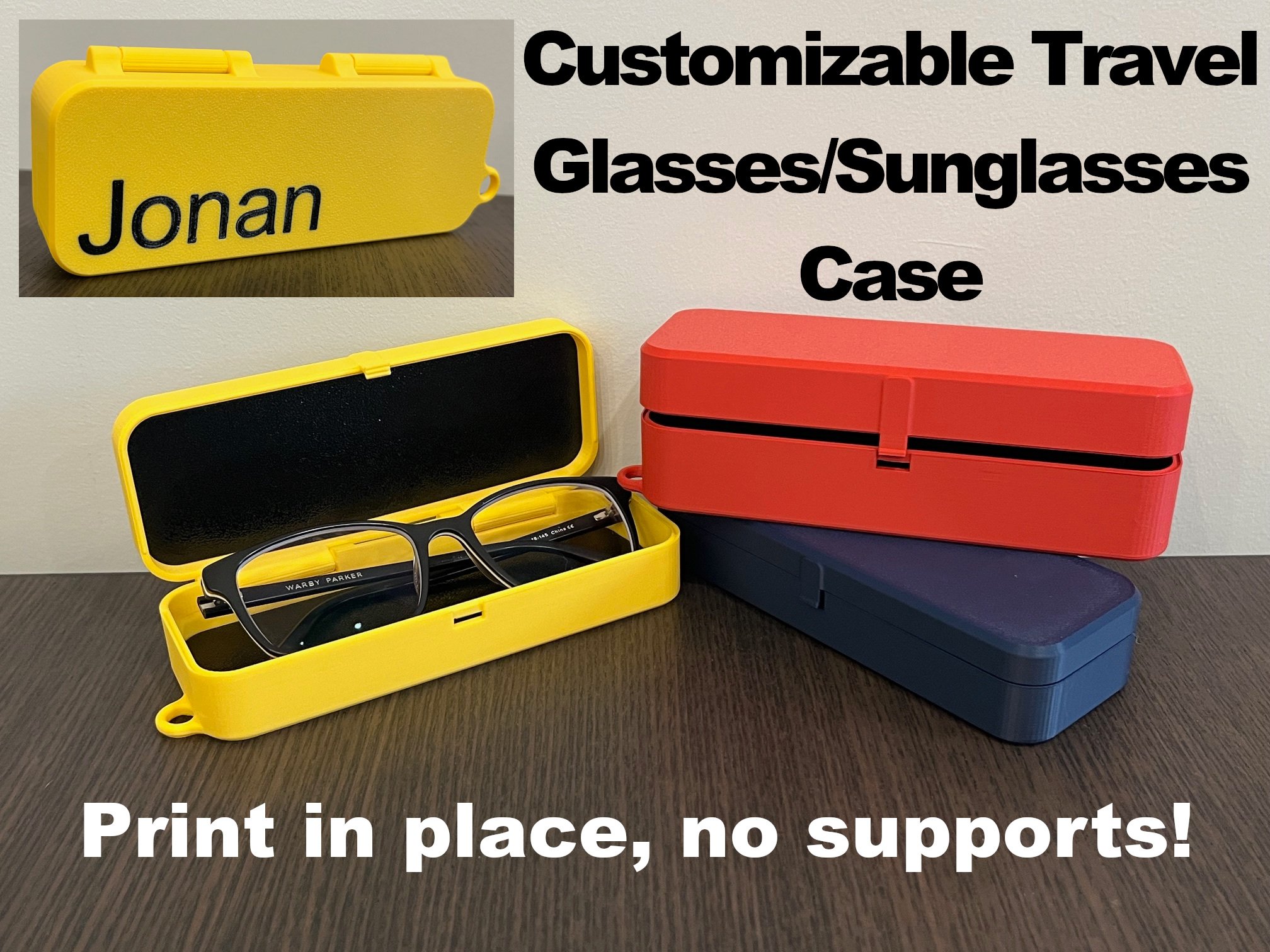 Travel Glasses/Sunglasses Case