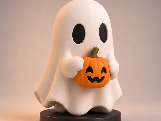 Halloween Chibi #2 – Cute Ghost