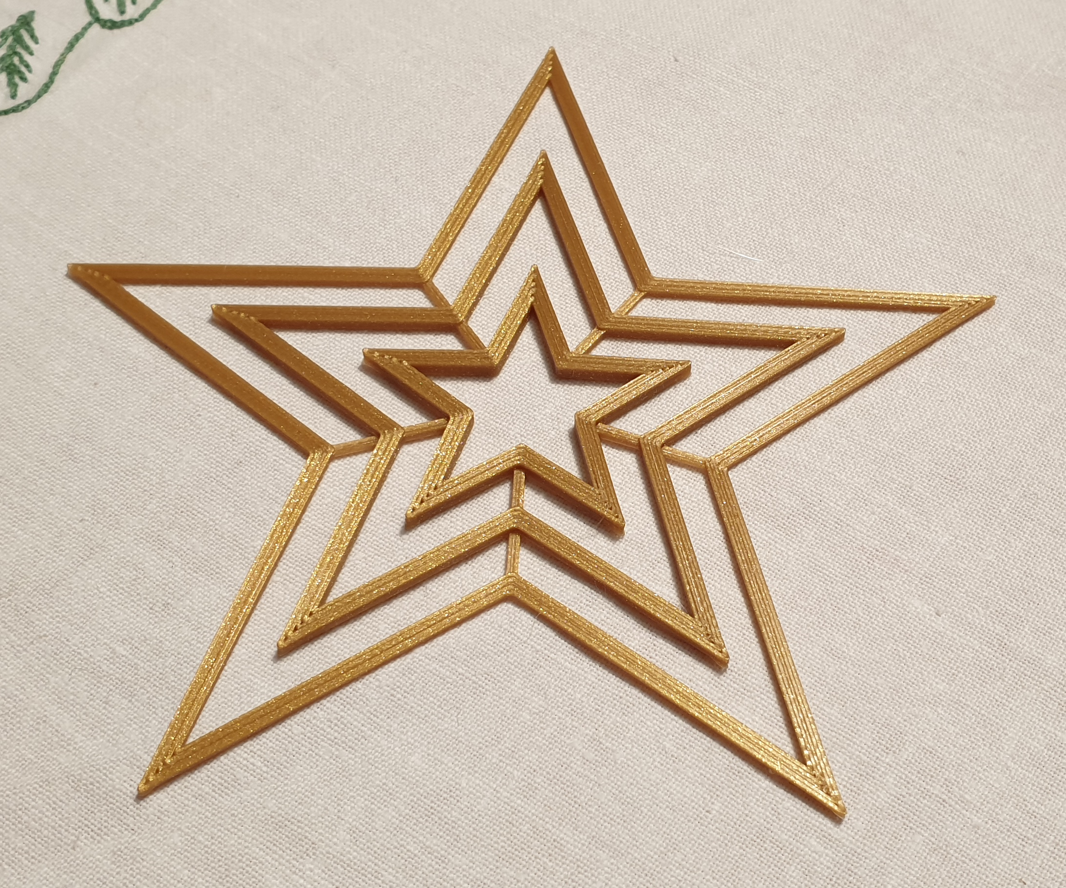 Decorative 5-sided Star