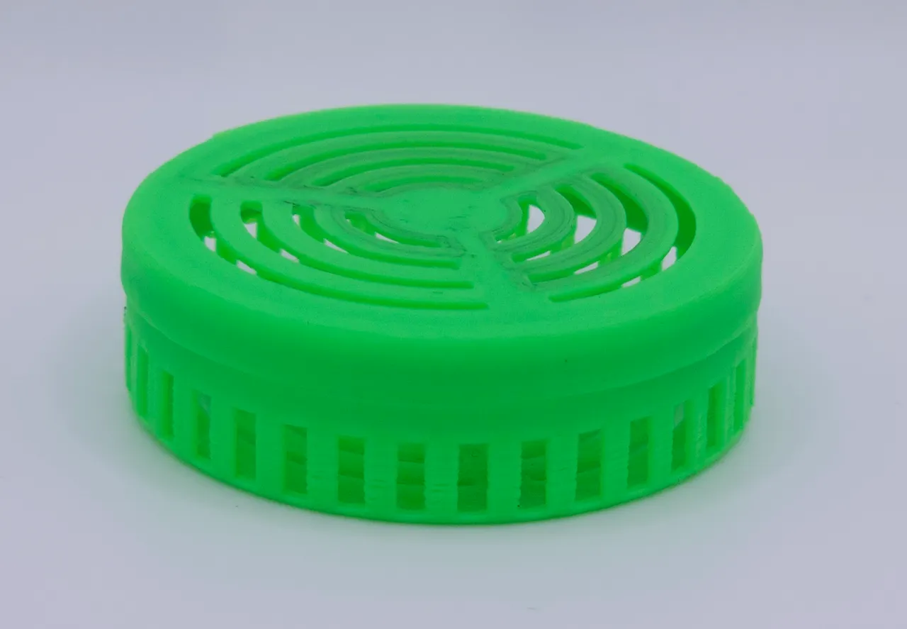 fast printable Twist Lock Silica Container by Timo | Download free STL ...