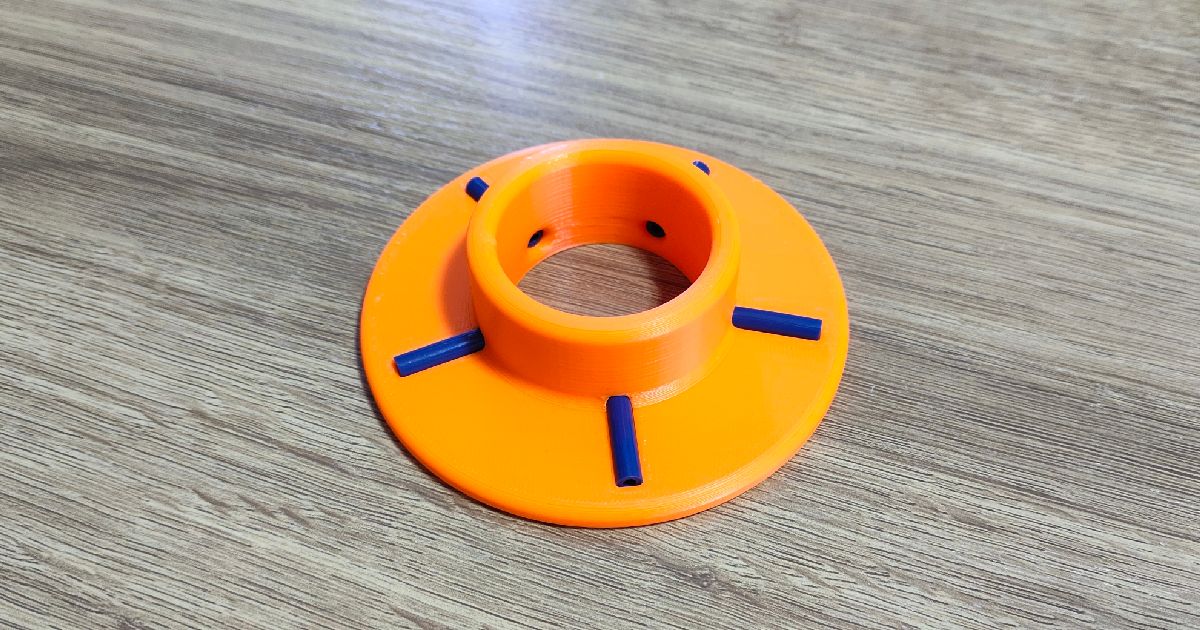 Horizontal Filament Spool Holder 45 Mm Diameter By Arion Krause Download Free Stl Model 7168