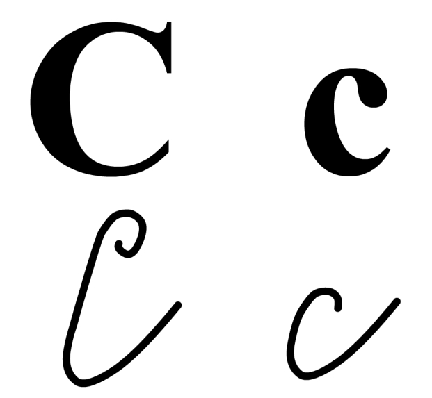 Simple letter Cc by Nina Máčová | Download free STL model | Printables.com