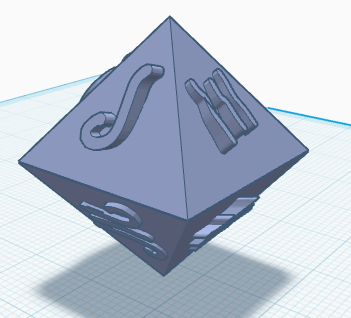 Miniatura 2 do modelo 3D Sky COTL Elements Dice
