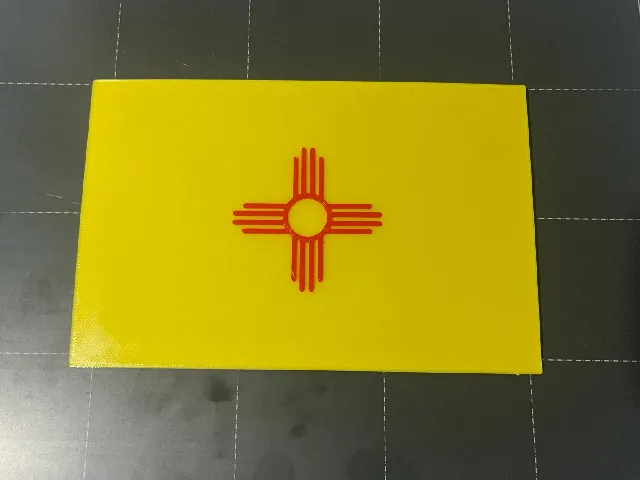 New Mexico flag (no MMU required)