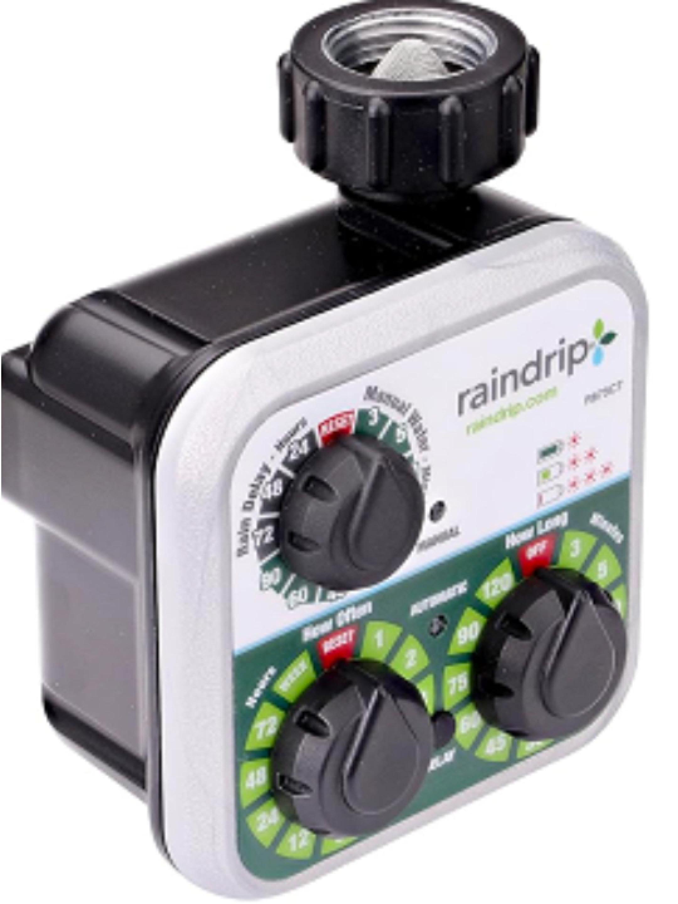 Battery powered RainDrip controller knobs