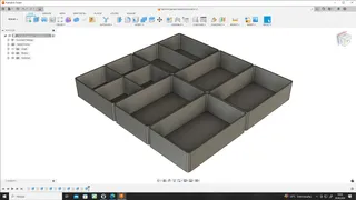SEVA organizer 350x330mm BOX
