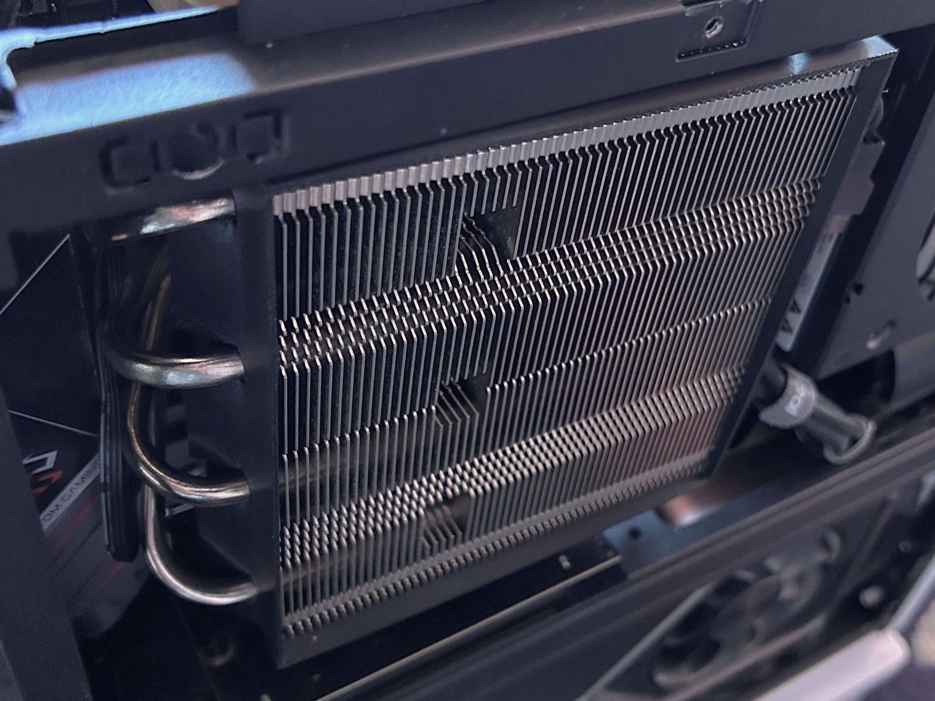 Noctua NH-L12 Ghost edition heatsink duct for Fractal Ridge