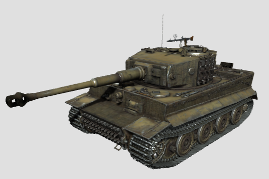 Tiger E German heavy tank by AaronTMG | Download free STL model ...