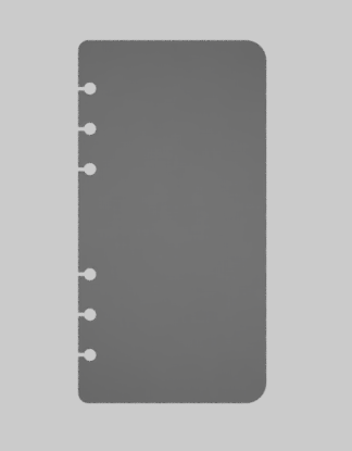 Filofax Personal size divider/backer by Neal Connor | Download free STL ...