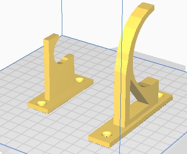 horizonal baseball bat wall mount