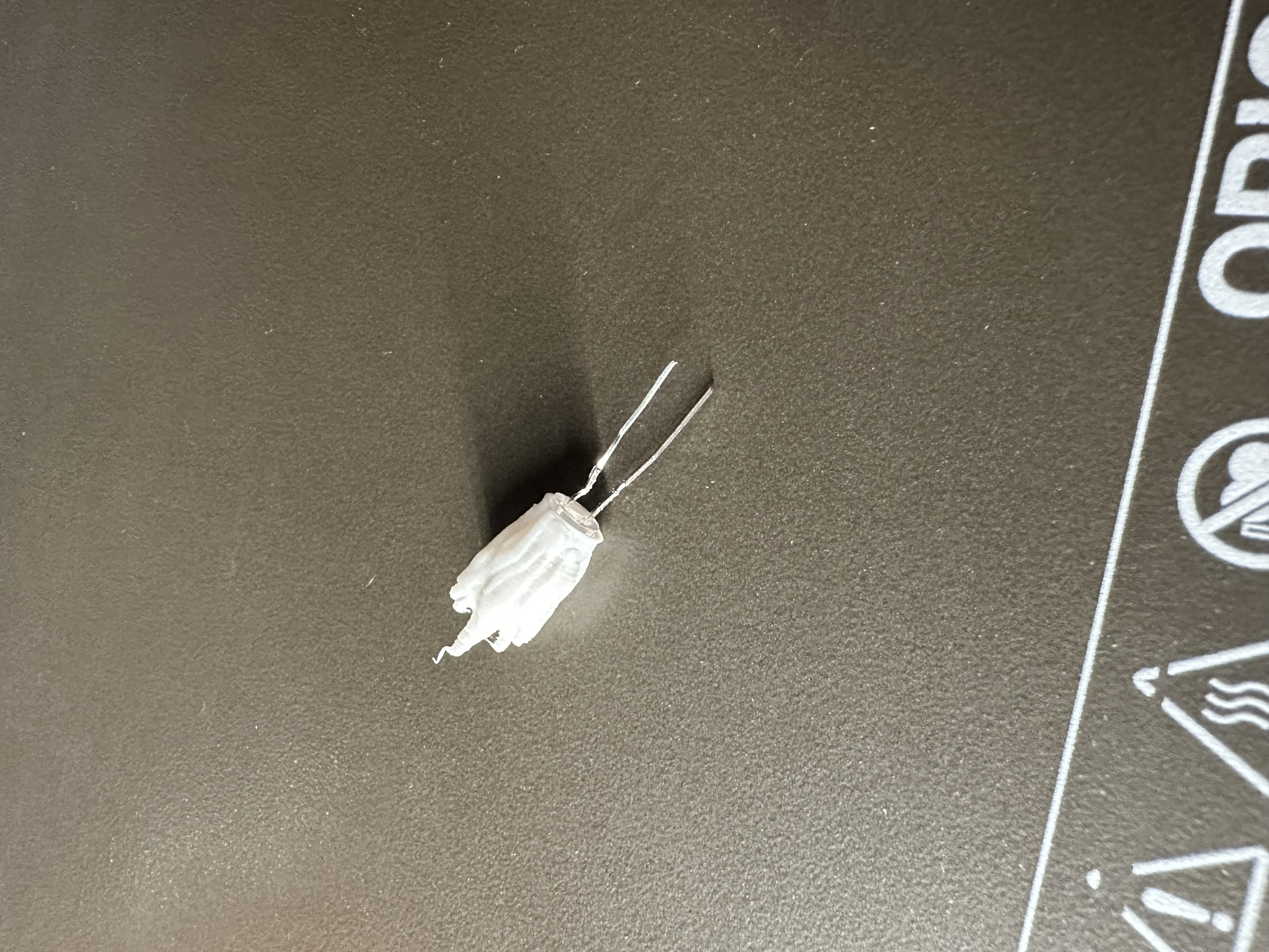 Miniatura 2 do modelo 3D Flame Diffuser for 3mm or 5mm LED