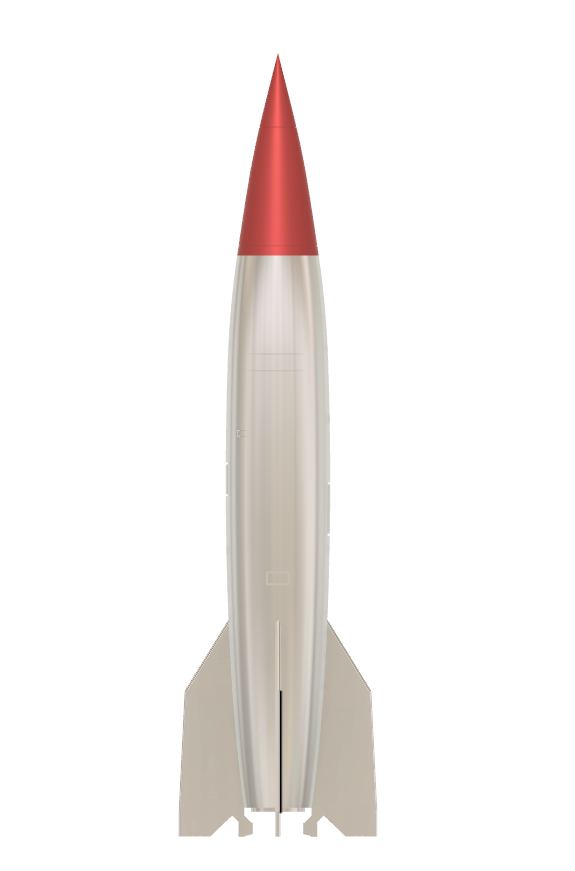 Miniatura 2 do modelo 3D V2 Rocket
