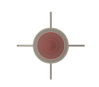 Miniatura 3 do modelo 3D V2 Rocket