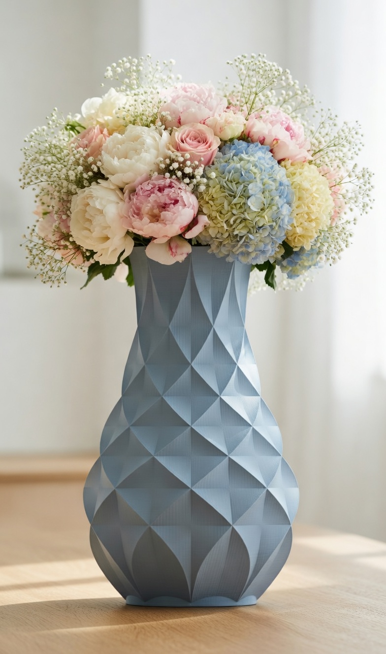 flower vase 3D model by Welcome_to_3D