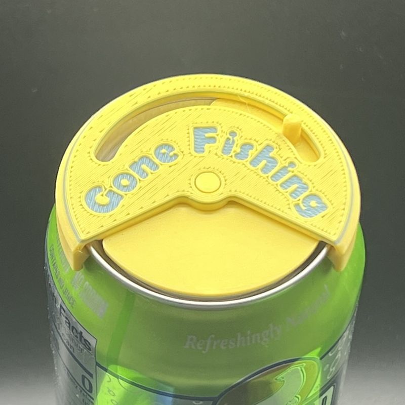 Beer Can Lid/Soda Can Lid/Bug Cover (no supports needed) by EcoDad ...